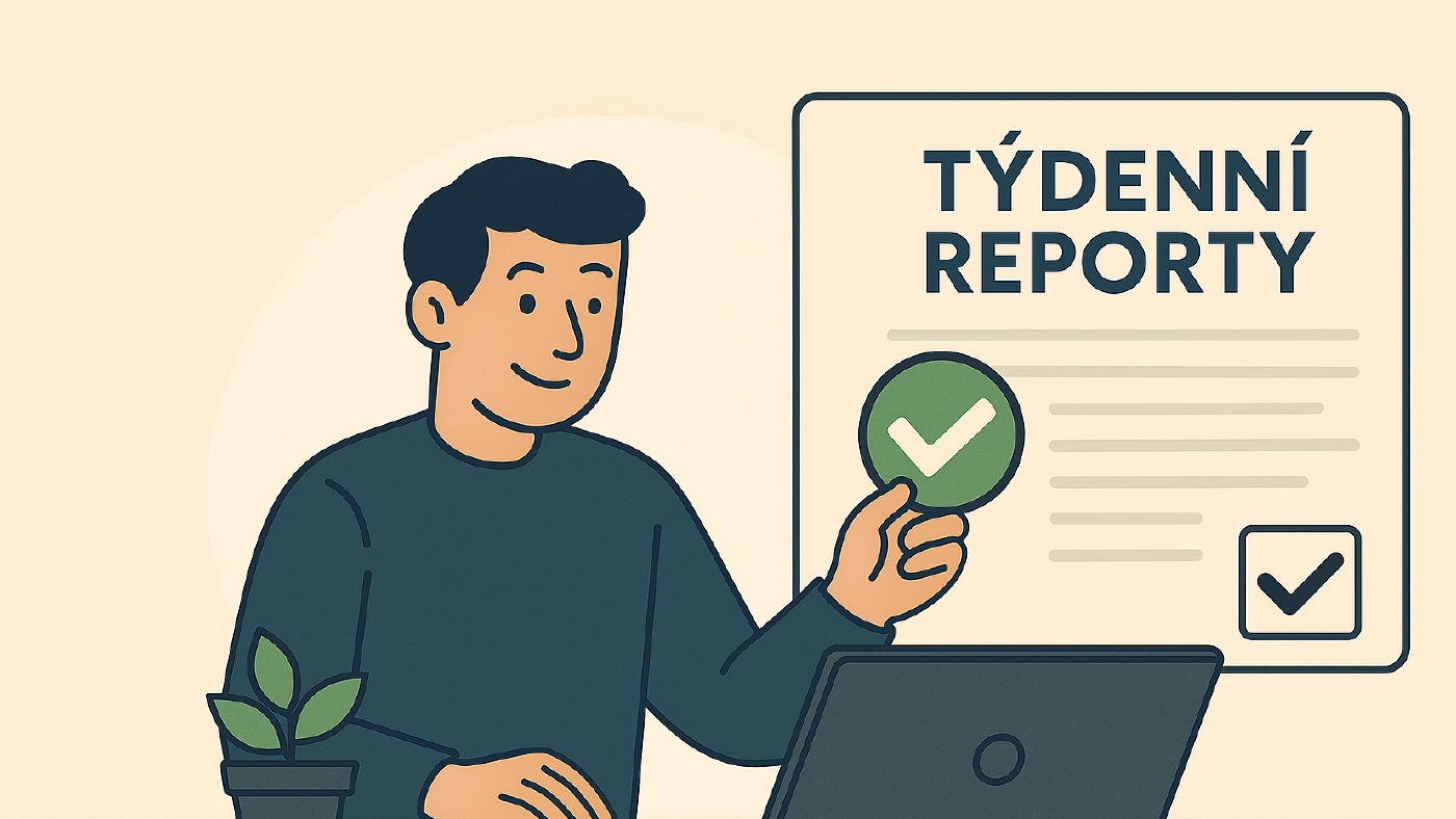 Potvrzení týdenních reportů